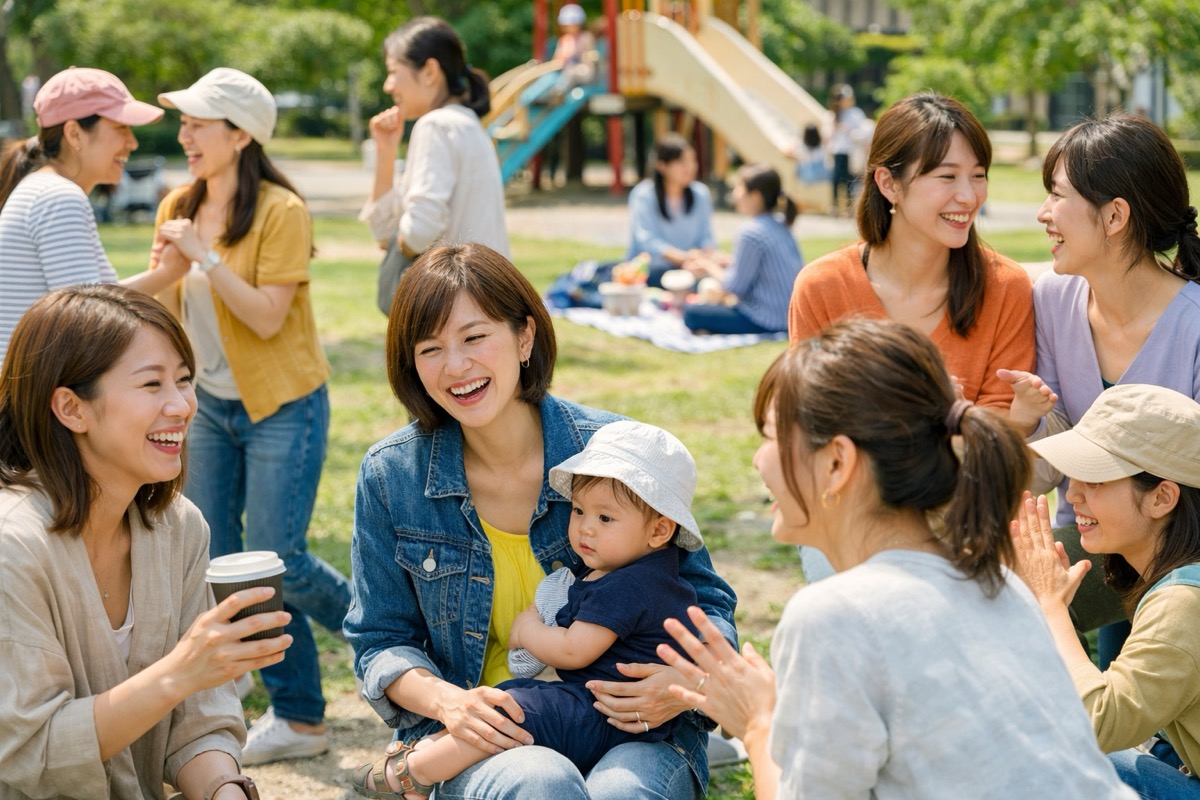 ママ友が多い人の特徴：友達作りの秘訣とコミュニケーション術