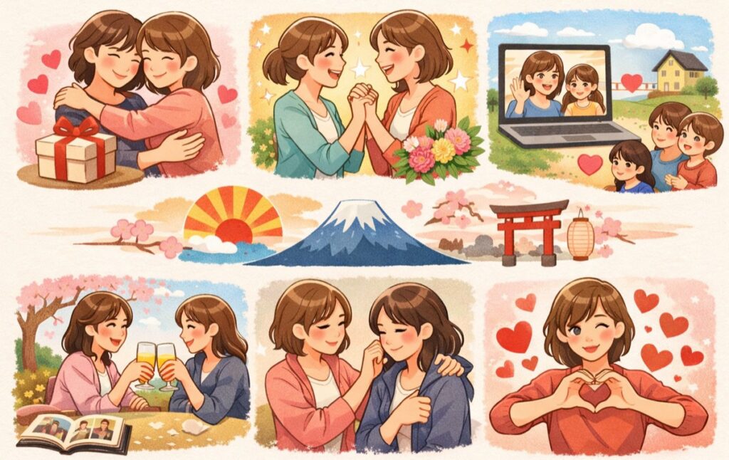 「大好き」と「ありがとう」を伝える、心からのメッセージ