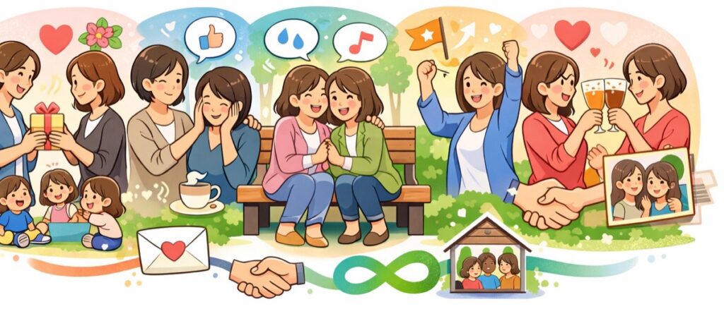 まとめ：ママ友との絆（きずな）を深めるメッセージの大切さ