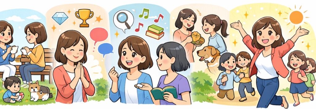 人間性が高いママ：優しさを大切にする