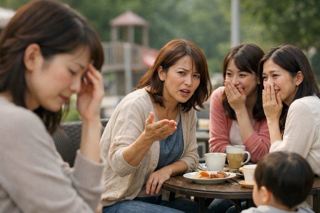 コミュニケーションが苦手なママ