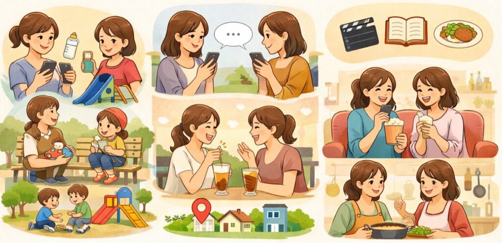 共通の話題で盛り上がれる