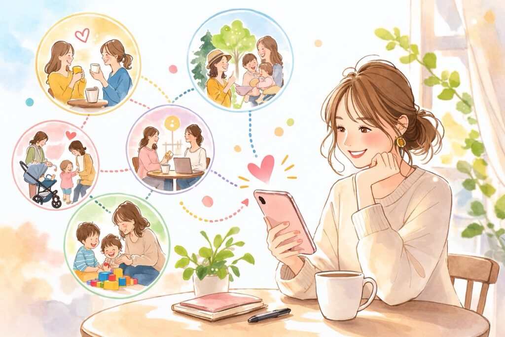 まとめ：ママ友アプリで新しい友達を