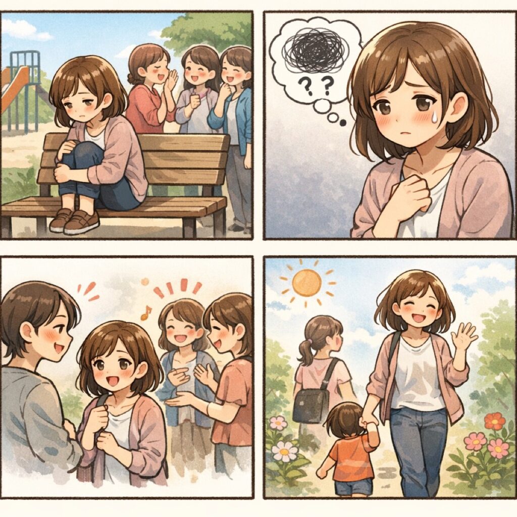 ママ友からいじめられやすい人の特徴：ターゲット回避と対処法