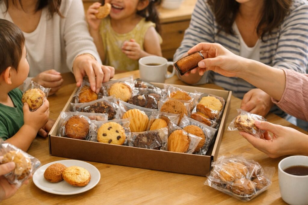 焼き菓子：人気があって日持ちがする