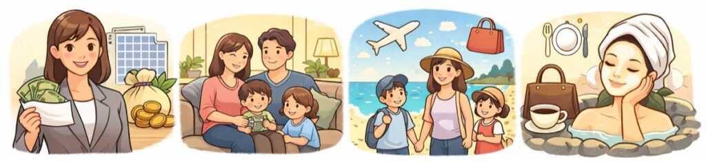 毎月のお給料が安定しているから