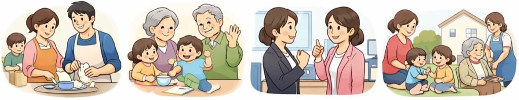 周りのサポートが充実しているから