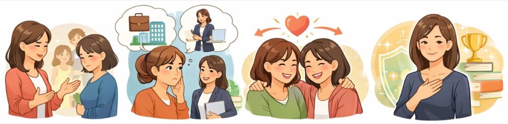 理解と受け入れの姿勢を持つ