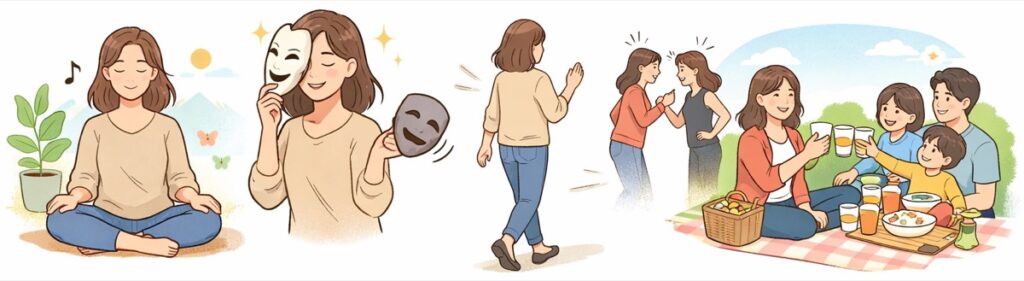 自分を無理に変えない