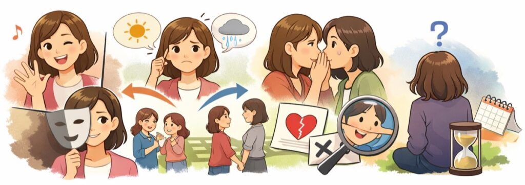 本当の気持ちがわからない