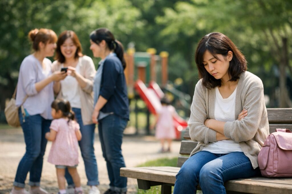 仲間はずれにされていないか心配…