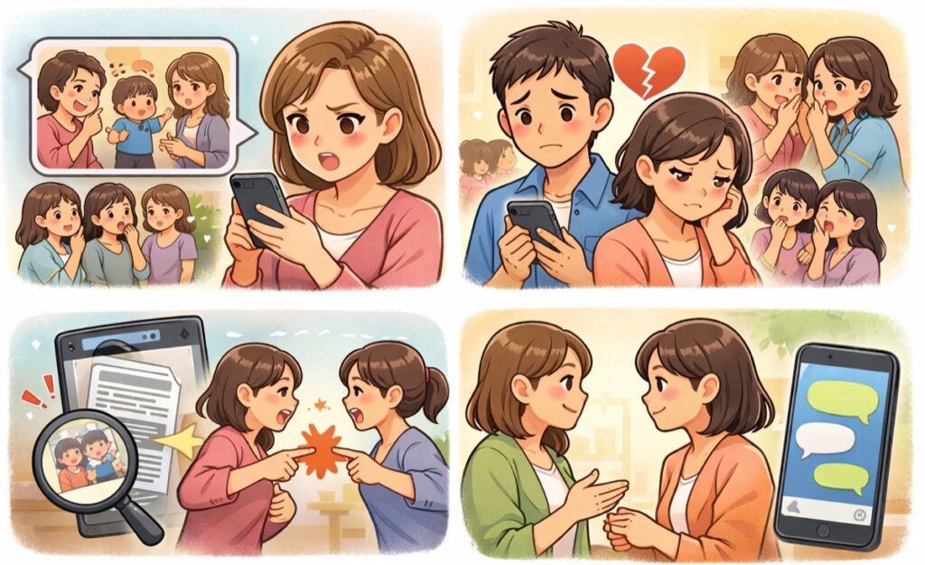 子どものことを悪く言わない