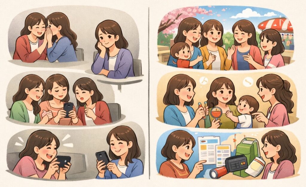 みんなにわかる話題で盛り上がろう