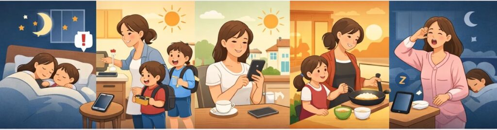 LINEでのお礼、送る時間に注意を