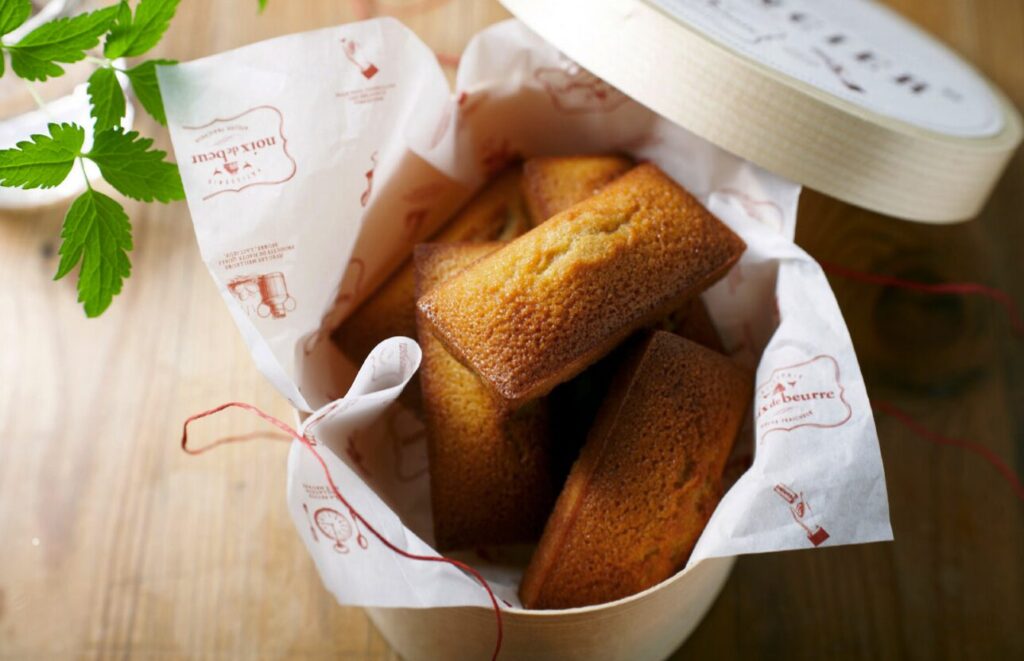 ノワ・ドゥ・ブールのフィナンシェ