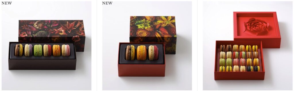 ピエール・エルメ・パリのマカロン詰合せ