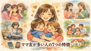 ママ友が多い人の7つの特徴｜友達作りの秘訣とトラブルを防ぐコミュニケーション術