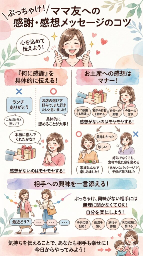 メッセージのコツ、心を込めて伝えよう