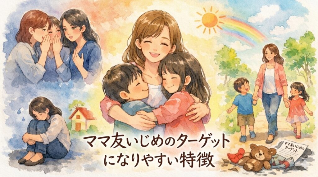 ママ友いじめのターゲットになりやすい特徴と見分け方｜今日から使える対処法で自分と子どもを守る