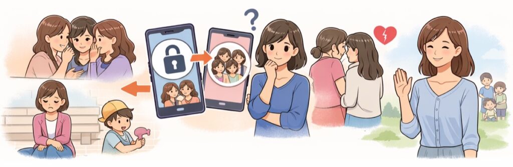 グループを作りたがるママ友