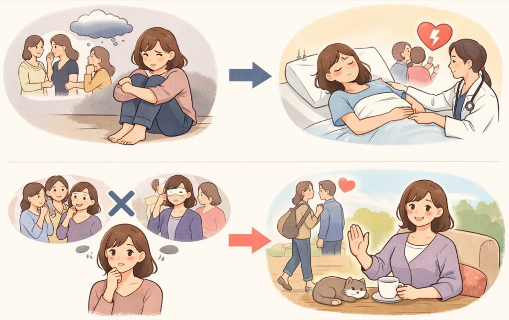 「私が敏感すぎるだけかも」という自己否定