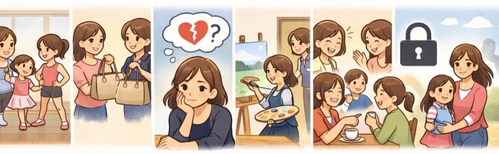 何でもマネするママ友