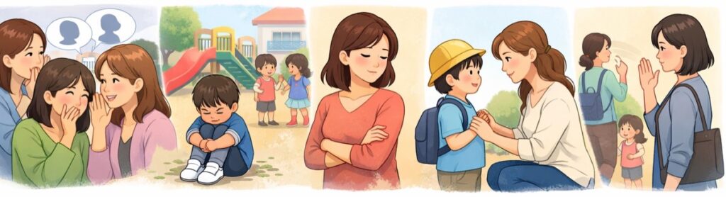 幼稚園での悪口の影響