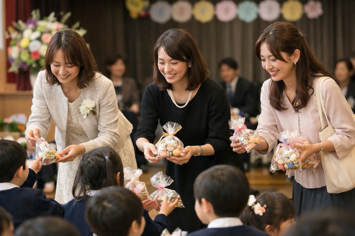 卒園式でプレゼントを配るママ友はどう思われる？禁止？必須？迷惑にならないプチギフトは？