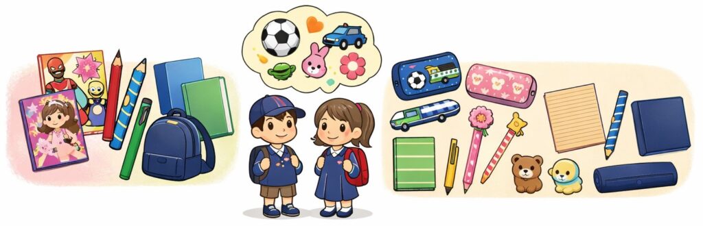 小学生でも使えるアイテムを選ぶ