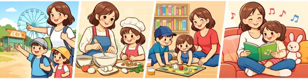 子供との時間を増やせる