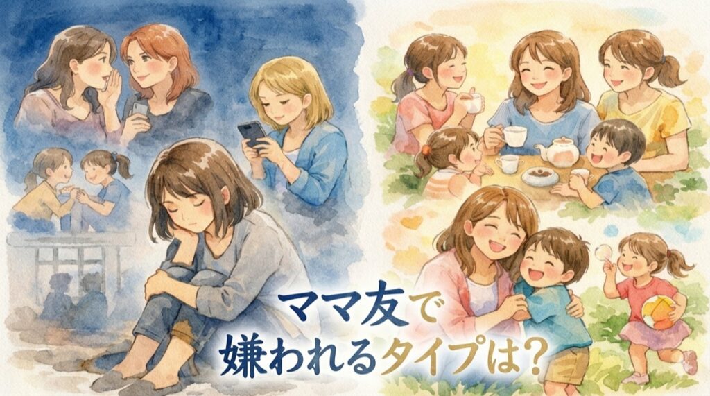 ママ友で嫌われるタイプは？うざいママはどんなケース？好かれるママの特徴は？