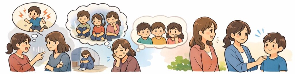 「多動くんはね～」と、障害名で子どもを表現する