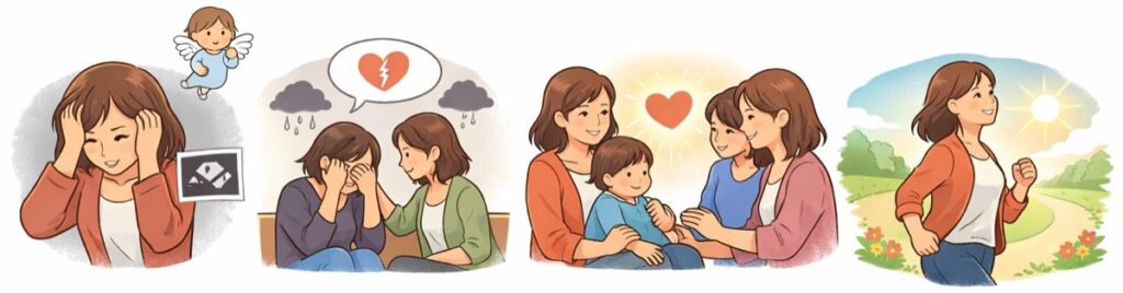 「神様があなたを選んだんだね」