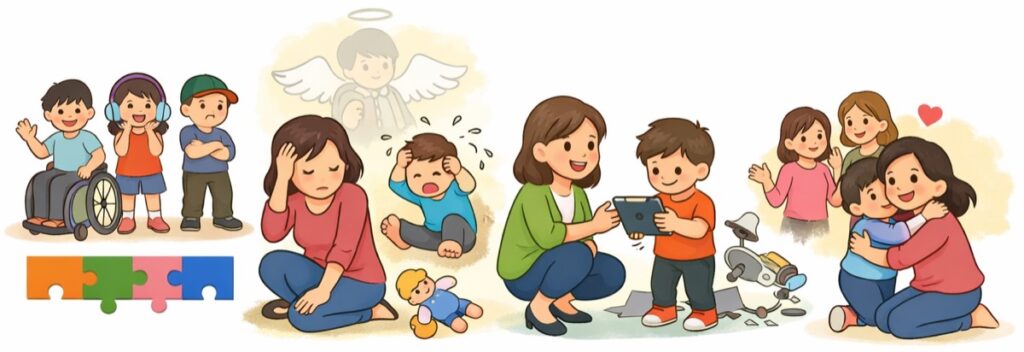 「障害児は天使みたいな存在」