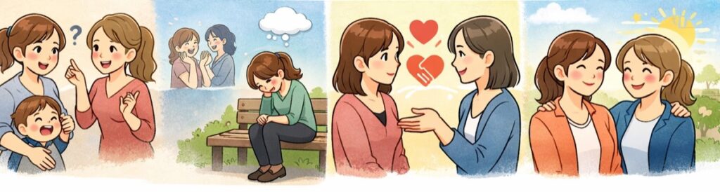 「私もわかる～！」と過剰に共感される