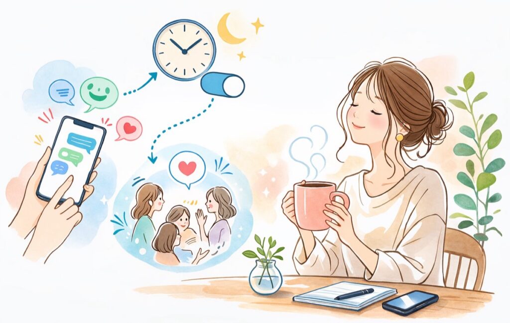 心地よい距離を大切にする