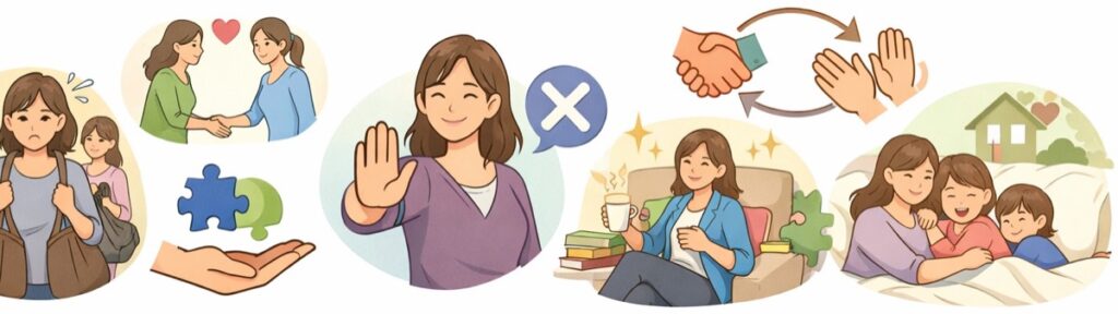 他人に頼ることが苦手