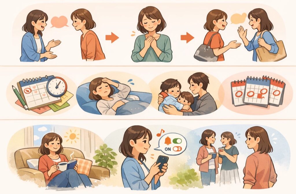 まとめ：ママ友の断り方例文は？上手な断り方と良好な距離感は？