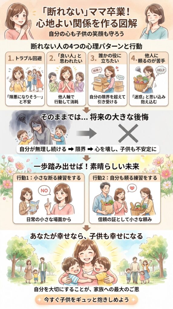 断るのが苦手な人の特徴や心理とは