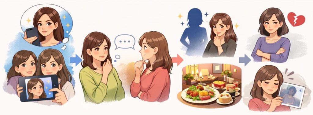 加工がやりすぎの写真投稿