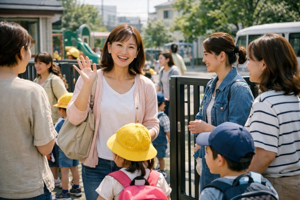 笑顔を絶やさず明るい人