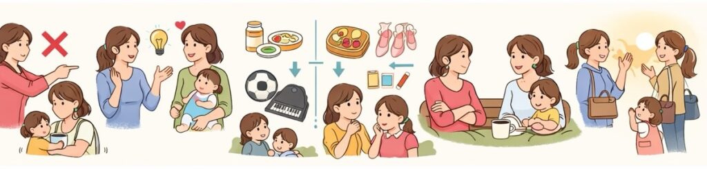 自分の考えを押し付けない姿勢