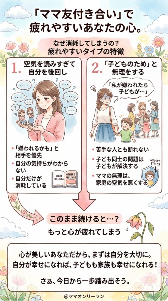 疲れやすいのは、こんなタイプ 