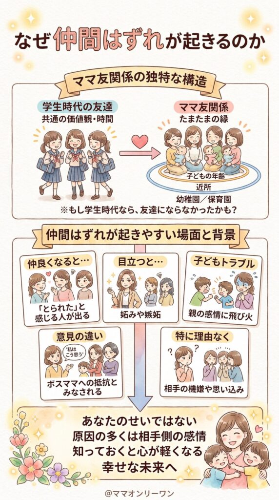 なぜ仲間はずれが起きるのか