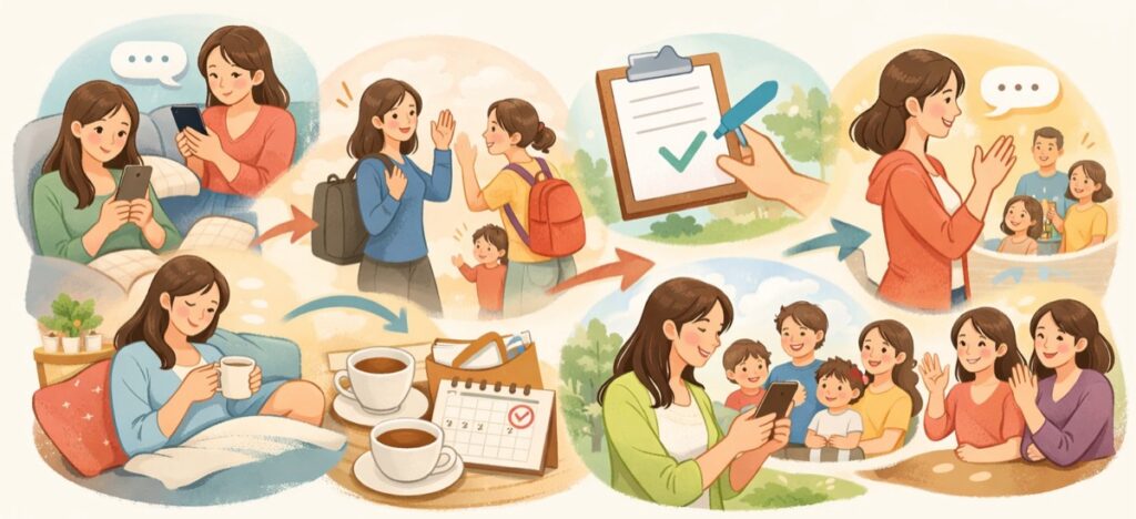 時間を置いてから返す「遅返し」の使い方