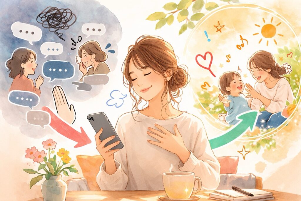 「返信不要」の空気を作る言葉の選び方