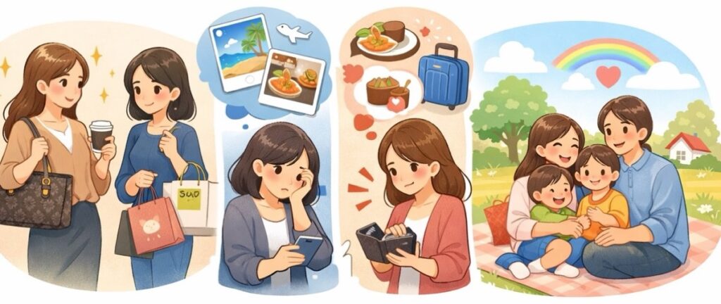 金銭感覚や価値観のズレが地味にきつい