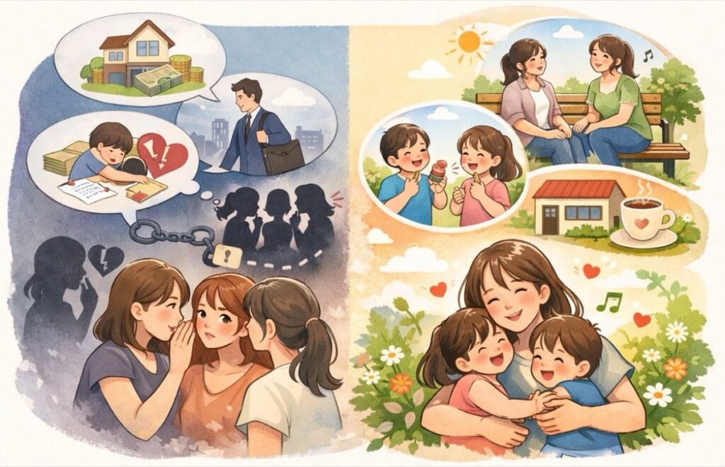 家庭のことを話しすぎない