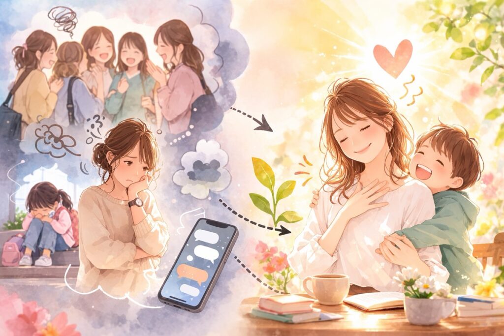 仲間外れ・グループLINEで起きるモヤモヤトラブルのケース