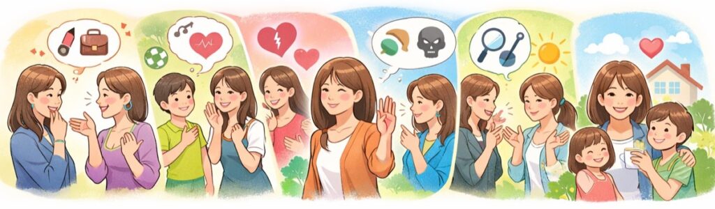 話題の選び方と「聞き役」に回るコツ